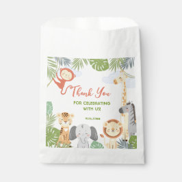 1歳の誕生日かわいい動物とバッグを優先。 フェイバーバッグ