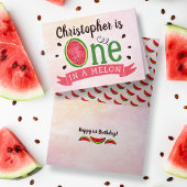 1歳の誕生日に1人 カード