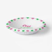 1歳の誕生日に1人 ペーパーボウル (傾斜あり)