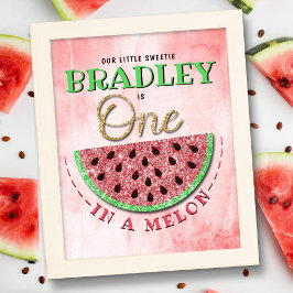 1歳の誕生日に1人 ポスター