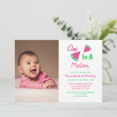 1歳の誕生日に1人 招待状 (スタンド正面)