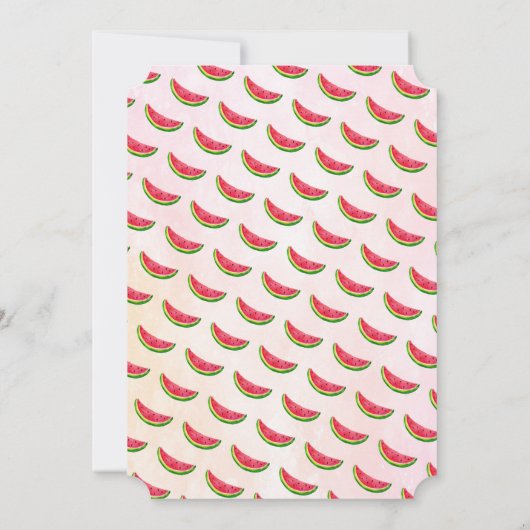 1歳の誕生日に1人 招待状 (裏面)