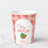 1歳の誕生日に1人 紙コップ (正面)