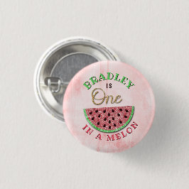 1歳の誕生日に1人 缶バッジ