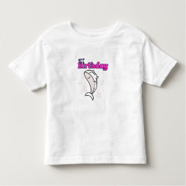 1歳の誕生日のお子様 トドラーTシャツ