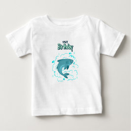 1歳の誕生日のお子様 ベビーTシャツ