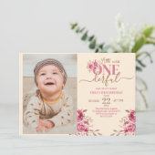 1歳の誕生日のリトル恋しく思アンダーフル シーズンカード (スタンド正面)