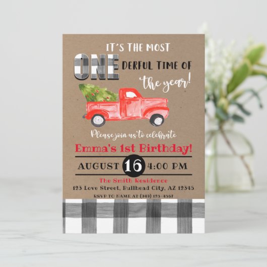 1歳の誕生日の中で最もONE-DERFULの時間である 招待状 (スタンド正面)