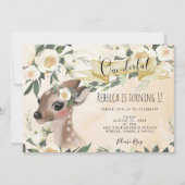 1歳の誕生日の招待状 招待状 (正面)