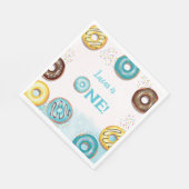 1歳の誕生日の紙ナプキン。 スタンダードランチョンナプキン (角)