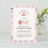 1歳の誕生日をお祝いしよう 招待状 (スタンド正面)