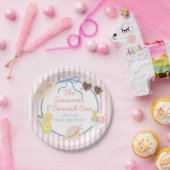 1歳の誕生日を迎えた夏の思い出 ペーパープレート (パーティー)