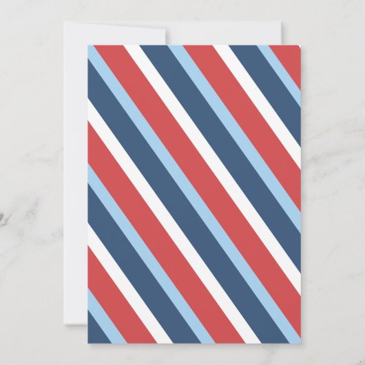 1歳の誕生日を迎える飛行機1年がスカイクラウドを飛ぶ 招待状 (裏面)