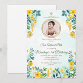 1歳の誕生日アカンドパスのご案内 スクマニーパス 招待状 (正面/裏面)