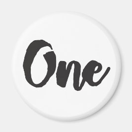 1歳の誕生日アート最初の誕生日1歳 マグネット