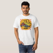 1歳の誕生日ダンプトラック Tシャツ (正面フル)