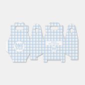 1歳の誕生日パーティーかわいいパステルブルーオネダーフル フェイバーボックス (折り畳みなし)