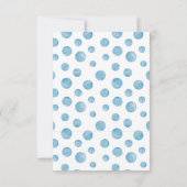 1歳の誕生日パーティーにおすすめの招待状「One Sweet Year」 招待状 (裏面)