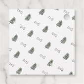 1歳の誕生日パーティーメッセージカード フェイバータグ (裏面)