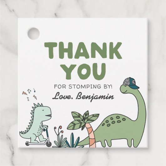 1歳の誕生日パーティーメッセージカード フェイバータグ (正面)