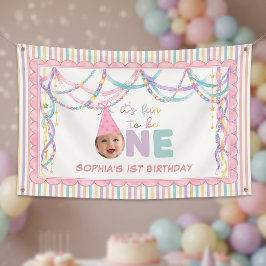 1歳の誕生日パーティー 横断幕