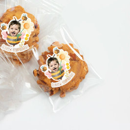 1歳の誕生日ビーカスタムステッカーパーティーの好意ラベル シール