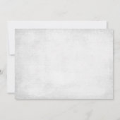 1歳の誕生日ベビー寒い外招待状 招待状 (裏面)