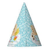 1歳の誕生日ユニコーンパーティー帽子 パーティーハット (裏面)