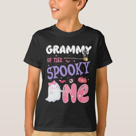 1歳の誕生日不気味ハロウィーンPiのグラミー Tシャツ (正面)