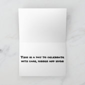 ****1歳の誕生日**** カード (内部)