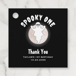 1歳の誕生日 ハロウィンのおばけ ワンファーストハロウィン フェイバータグ