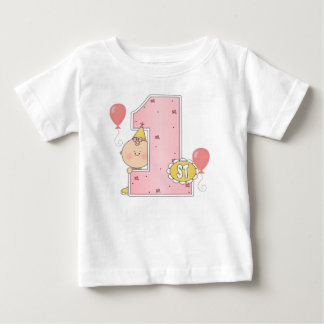 1歳の誕生日 ベビーTシャツ