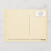 1歳の誕生日 ポストカード (裏面)