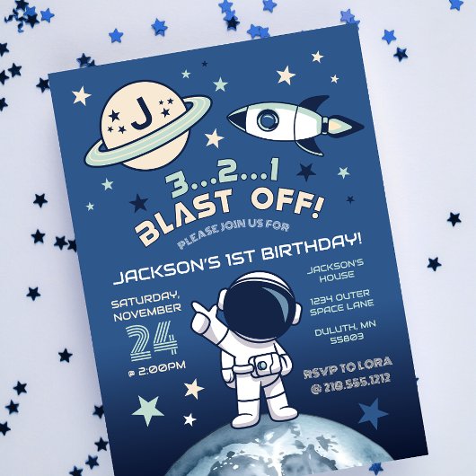 1歳の誕生日 初めての太陽一周 誕生日 招待状