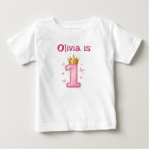 1歳の誕生日 女の子 プリンセス クラウン