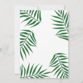 1歳の誕生日 小さな王子様のクラウンレーブの招待状 招待状 (裏面)