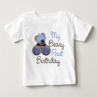 1歳の誕生日 – 男の子.png ベビーTシャツ
