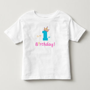 1歳の誕生日Tシャツ トドラーTシャツ