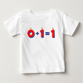 1歳の赤ちゃんのためのおしゃれなレッドベビーTシャツ ベビーTシャツ