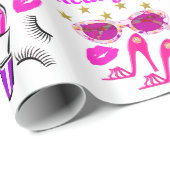 1歳リトルプリンセスデザイン ラッピングペーパー (ロールコーナー)