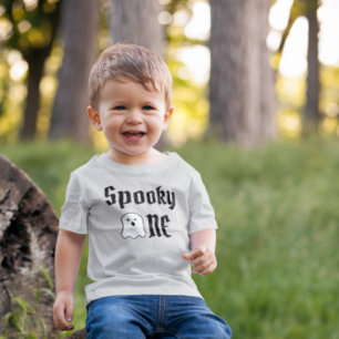 1歳不気味の誕生日ベビーTシャツ ベビーTシャツ