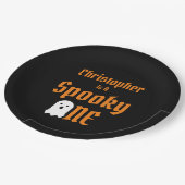 1歳不気味の誕生日 ペーパープレート (アングル)