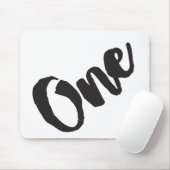 1歳1歳の誕生日誕生日 マウスパッド (マウス)