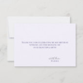 1歳 |フローライースターエッグリース サンキューカード (裏面)