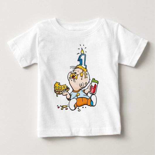 1歳 ベビーTシャツ (正面)
