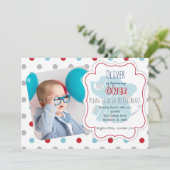 1歳 招待状 (スタンド正面)