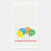 1歳 誕生日 おめでとう (正面)
