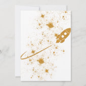 1歳 | First Trip のまわりに The Sun |銀河系 招待状 (裏面)