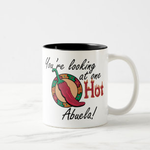 1熱いAbuela ツートーンマグカップ