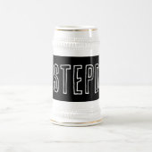 #1父の日のためのSTEPDADビールスタインのギフト ビールジョッキ (中央)
